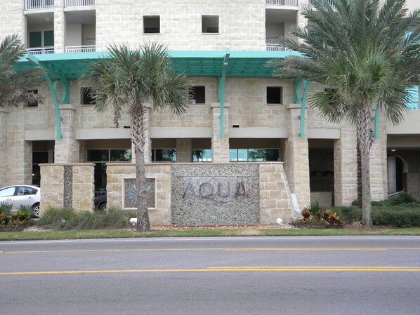 Front of building