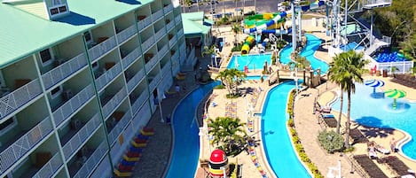 Splash Harbour water park included with stay!