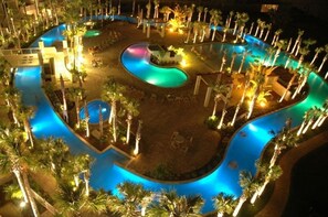 Lazy River at night