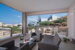 Vista del balcone