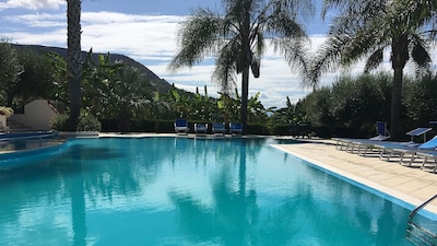 Casa Amelia Capo Vaticano, ein Haus mit Aussicht