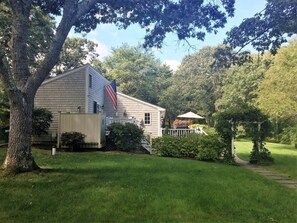 Front view of the property from the driveway