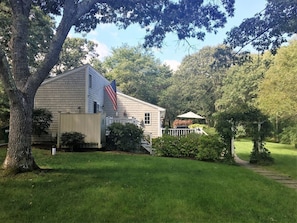 Front view of the property from the driveway