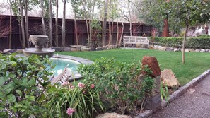 Front Area of Property with Dipping Pool
