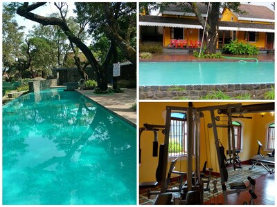 3BHK Villa With Back Garden, Common Swiming Pool TRiPVil L101