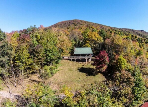 Far view aerial