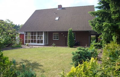 Large, natural holiday home (166 m²) for families in Gartow (WiFi connection)