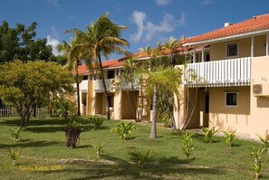 Our condo is on 2nd floor at the far end of the A Building, close to the sea