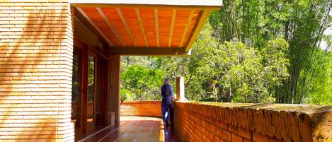 Terraço da sala de estar