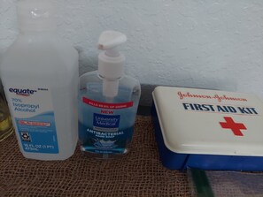 Disinfectants & First Aid  Kit