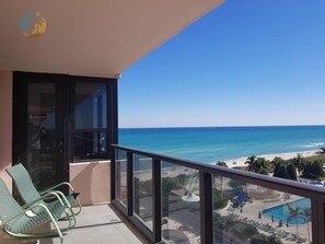 Ocean View from Balcony