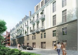 Fassade der Unterkunft