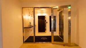 Interior entrance