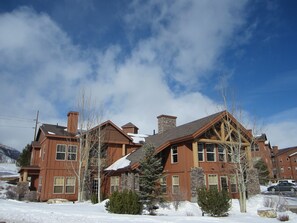 Condo is located upper left