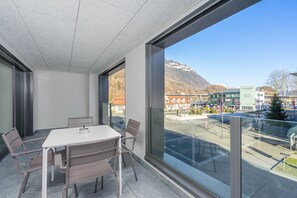 Udsigt fra balkon