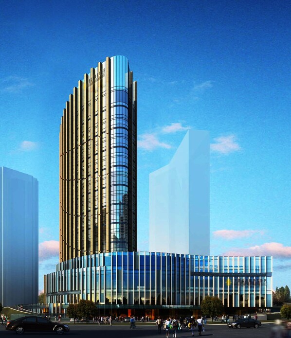 施設の正面