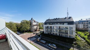 Blick vom Balkon