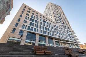 施設の正面