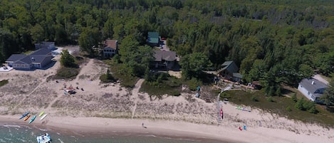 Beach House view from Lake Huron - Sept 2016
