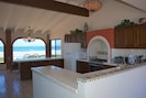 Beautiful kitchen featuring Spansh tiles