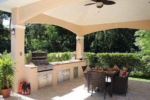 New pool side Outdoor Kitchen