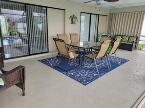 Rear Covered Lanai