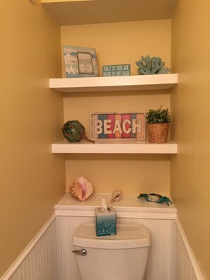 Half bath first floor