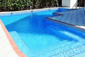 Pool with Steps for Easy Access