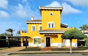 Villa Front with Off Road Parking