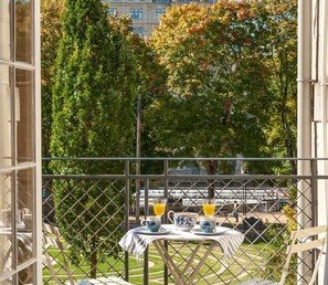 Enjoy one of the best views of Bath from your private balcony