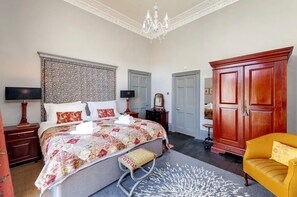 Master bedroom with superking bed