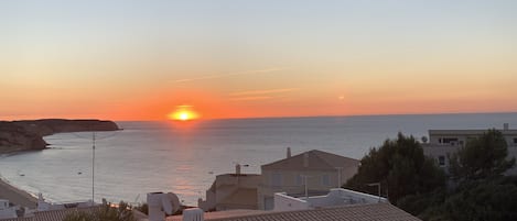 Vista para a praia ou o mar