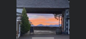 The view from our local pub - The Old Mill