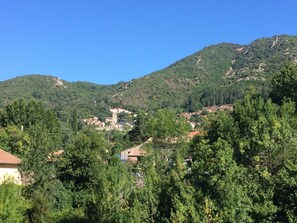 Mons, with mountains behind - there are endless hiking opportunities here.