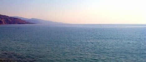 Vue vers l'Italie