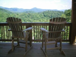 balcony view of mountains