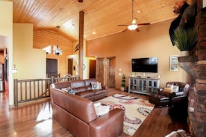 Living area - upstairs