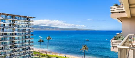 Gorgeous ocean views from your lanai