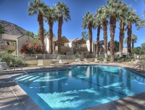 It is a Beautiful day to take a swim at the pool! It is heated all year around.