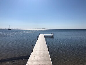 70' Vinyl dock and platfrom with ladder