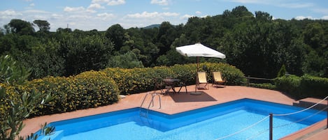 panoramic pool - 3 terraces