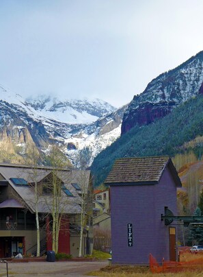 View of Lift 7 from Double Diamond - beautiful view!!