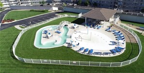 Lazy River and Kids Splash Pool