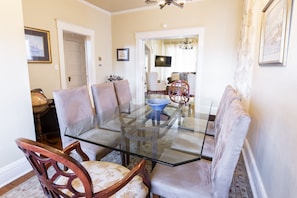 Dining room, alternate view