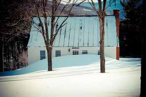 Rear of Orchard Cottage in the winter