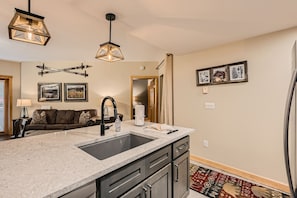 Kitchen with Quartz Countertops