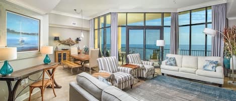 Oceanfront Phoenix West II, Living Area 