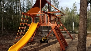 Rainbow Play set. Just arrived! Great for the kids. Keeps kids occupied!