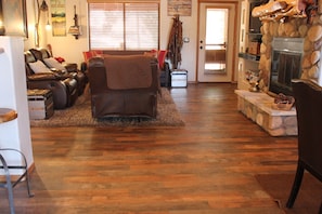 NEW wood floors through out the entire cabin!