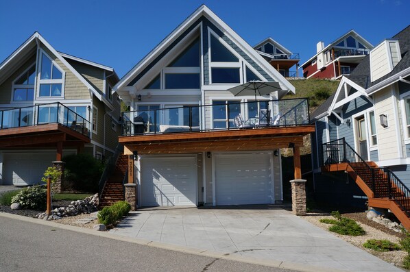 Front view of the cottage